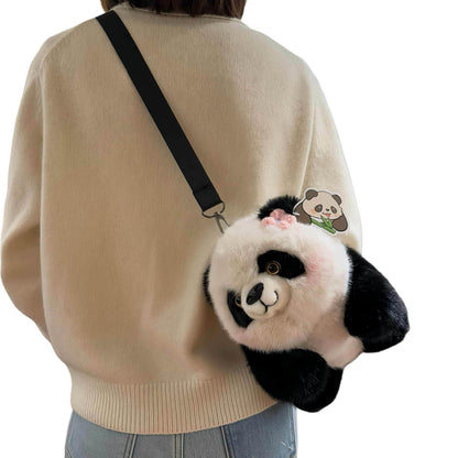 Mochila de peluche Hua Hua Panda: ¡estilo, comodidad y ternura en uno!