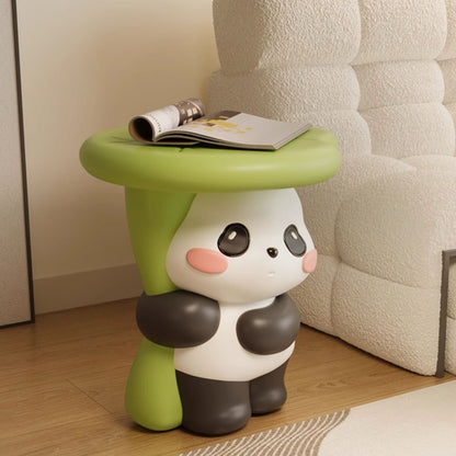 Mesa de centro y espacio de almacenamiento con temática de panda: adorable, práctica y llena de encanto 🐼💖