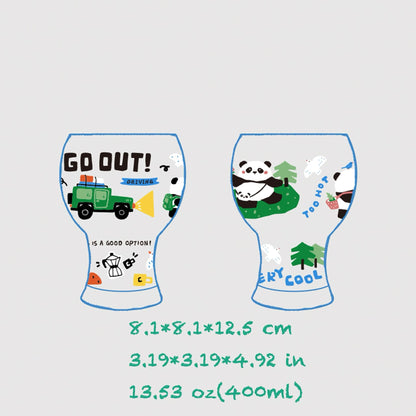 パンダのショットグラス – あなたの愛らしい飲み友達 🐼🍷