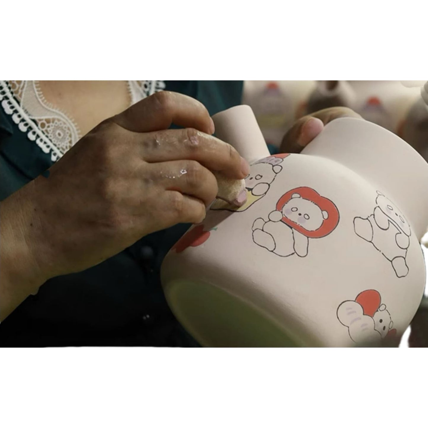 パンダの陶器マグカップ – 飲み物を抱きしめる最高の贈り物🐼☕