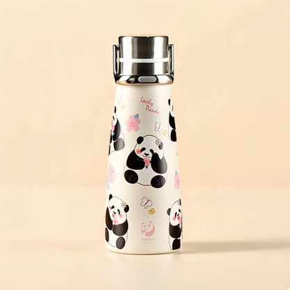 🐼 パンダタンブラー – 316ステンレススチールライナー付きのキュートで機能的なドリンクウェア