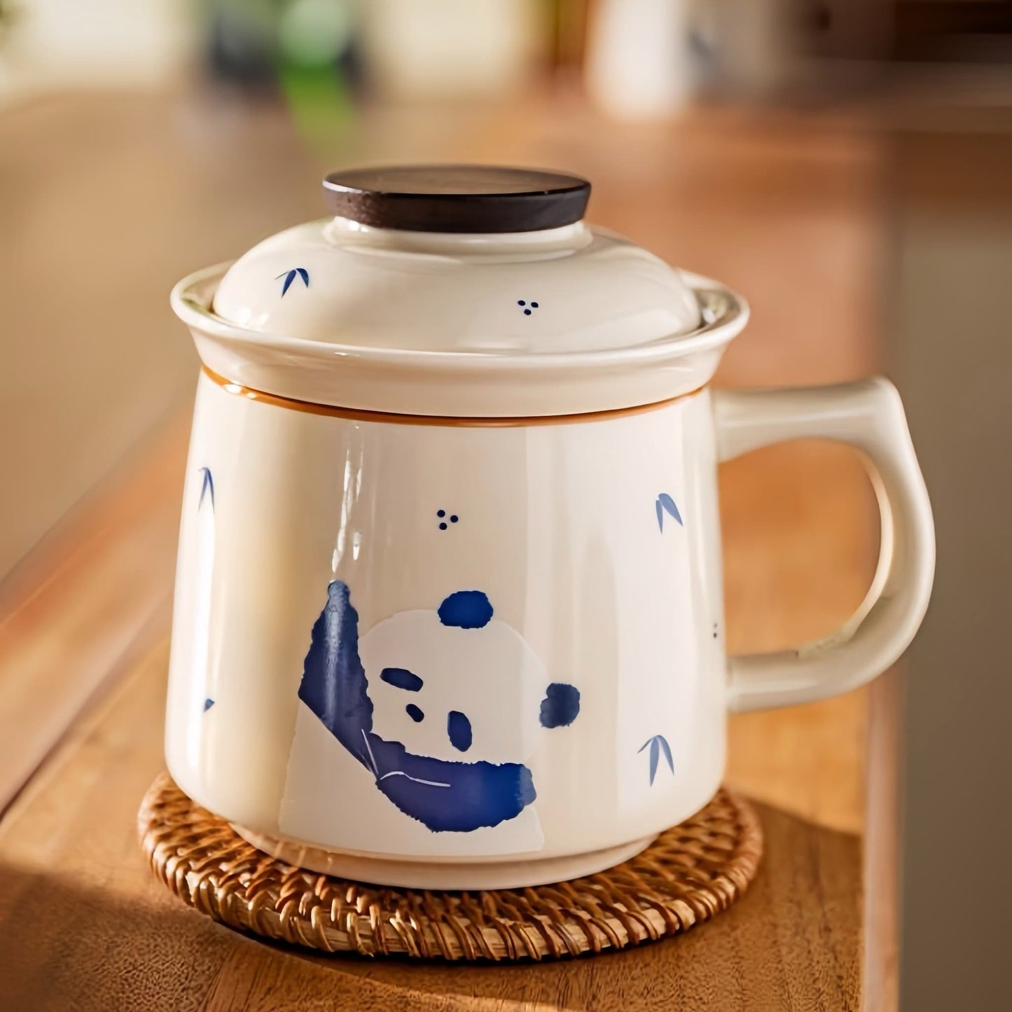 🐼 パンダの陶器マグカップ – パンダ好きの方へのギフトボックス付き高温焼成コーヒー＆ティーカップ