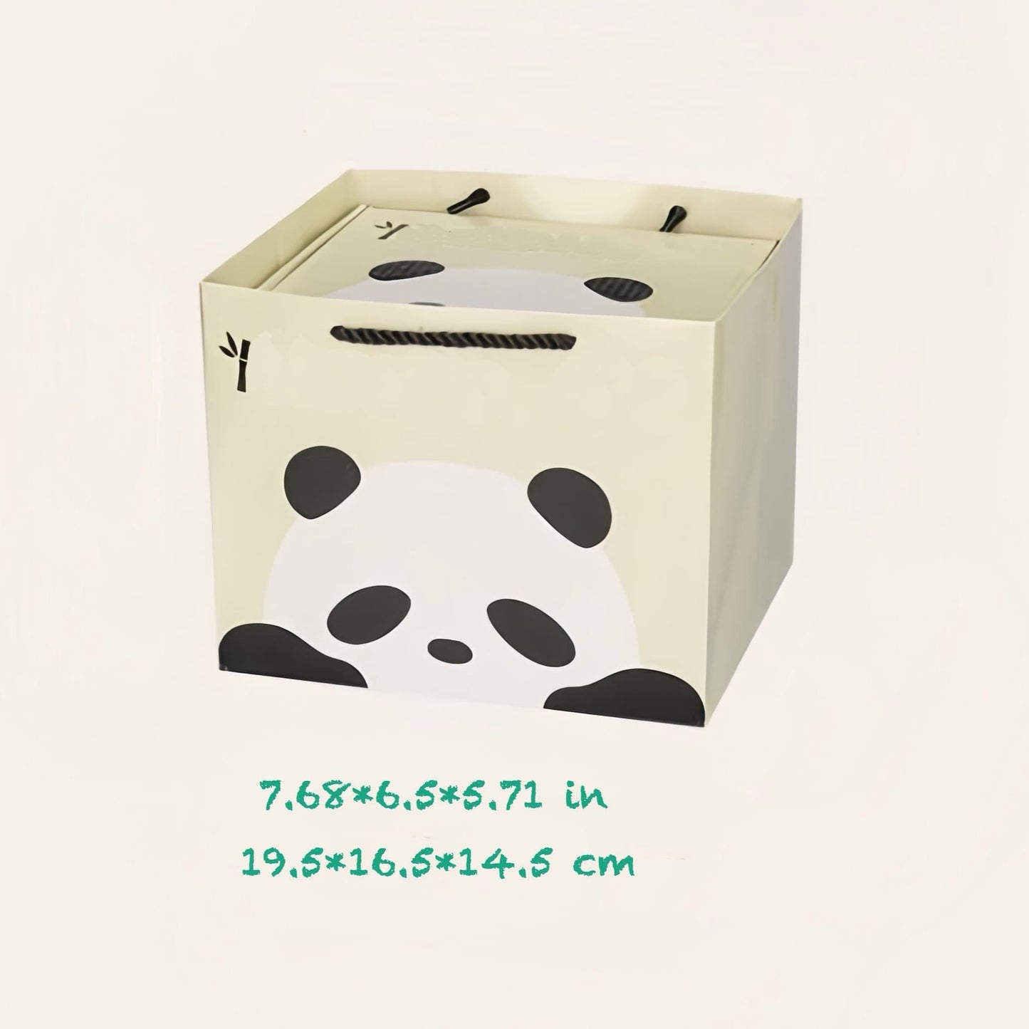 🐼 クルミ材のハンドル付きパンダ陶器マグカップ – コーヒー、紅茶などに使える、感情豊かな可愛いパンダカップ