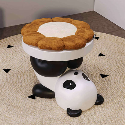 Taburete multiusos con temática de panda: lindo, funcional y lleno de encanto 🐼💖