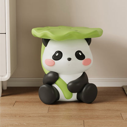 Taburete multifuncional con temática de panda: lindo, práctico y divertido 🐼💖