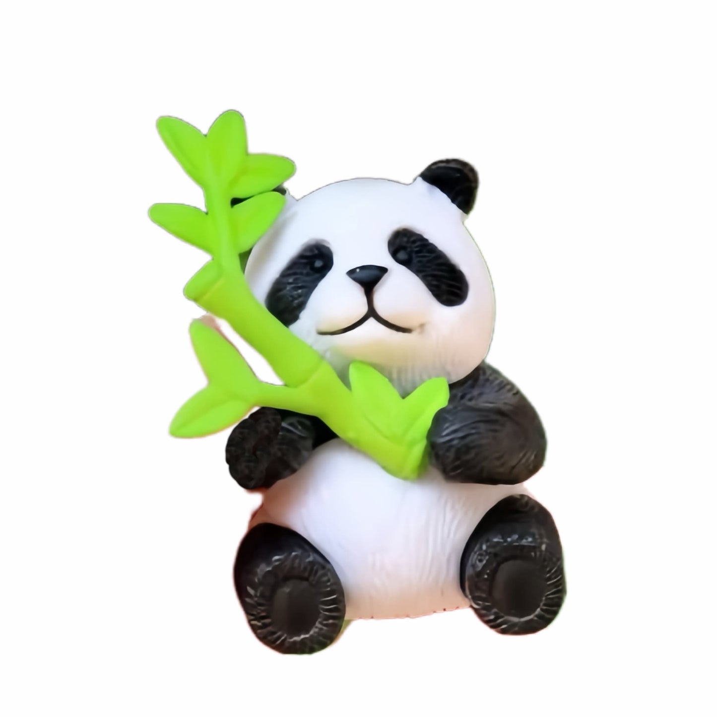 Joyful Panda Ornament – Cute Animal Figurine for Room or Office