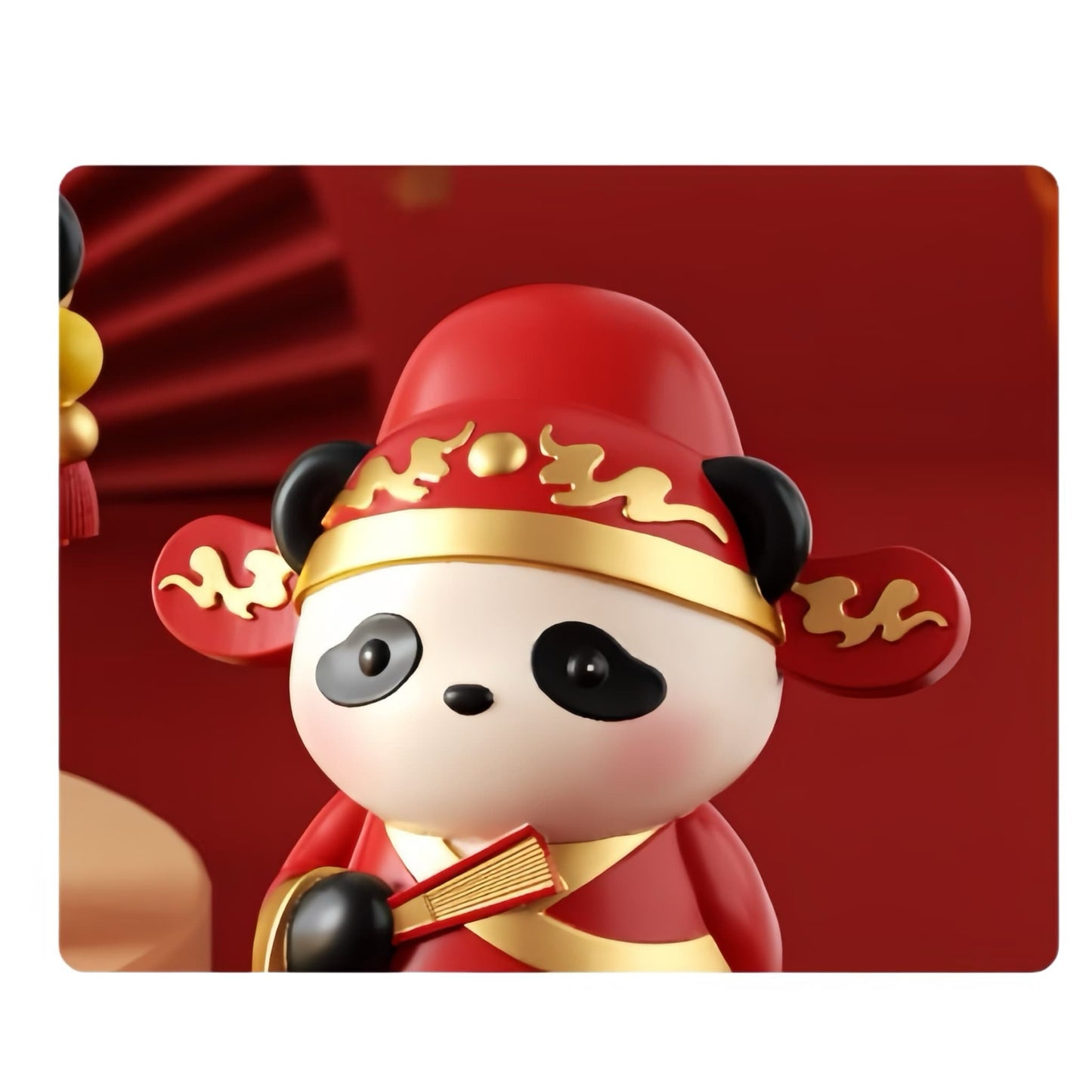 パンダのウェディングフィギュア – 結婚祝いの贈り物に愛と幸運のシンボル
