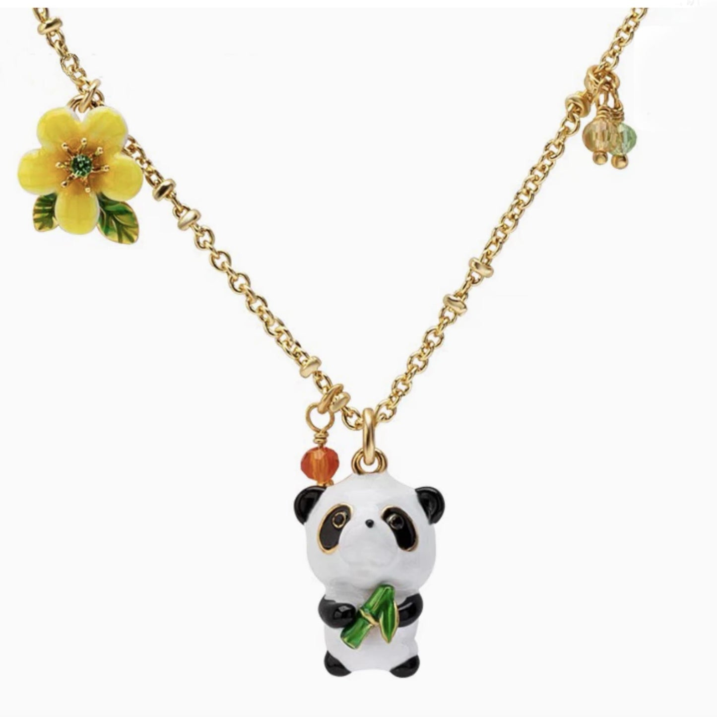 Panda Charm Pendant – A Playful Touch of Whimsy for Your Look 🐼✨