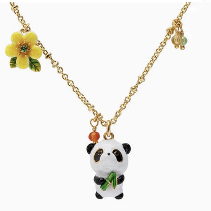 Panda Charm Pendant – A Playful Touch of Whimsy for Your Look 🐼✨
