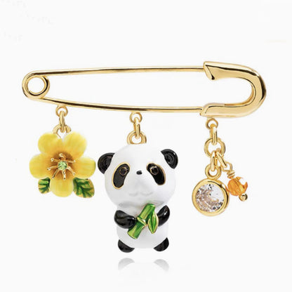 Panda Charm Pendant – A Playful Touch of Whimsy for Your Look 🐼✨