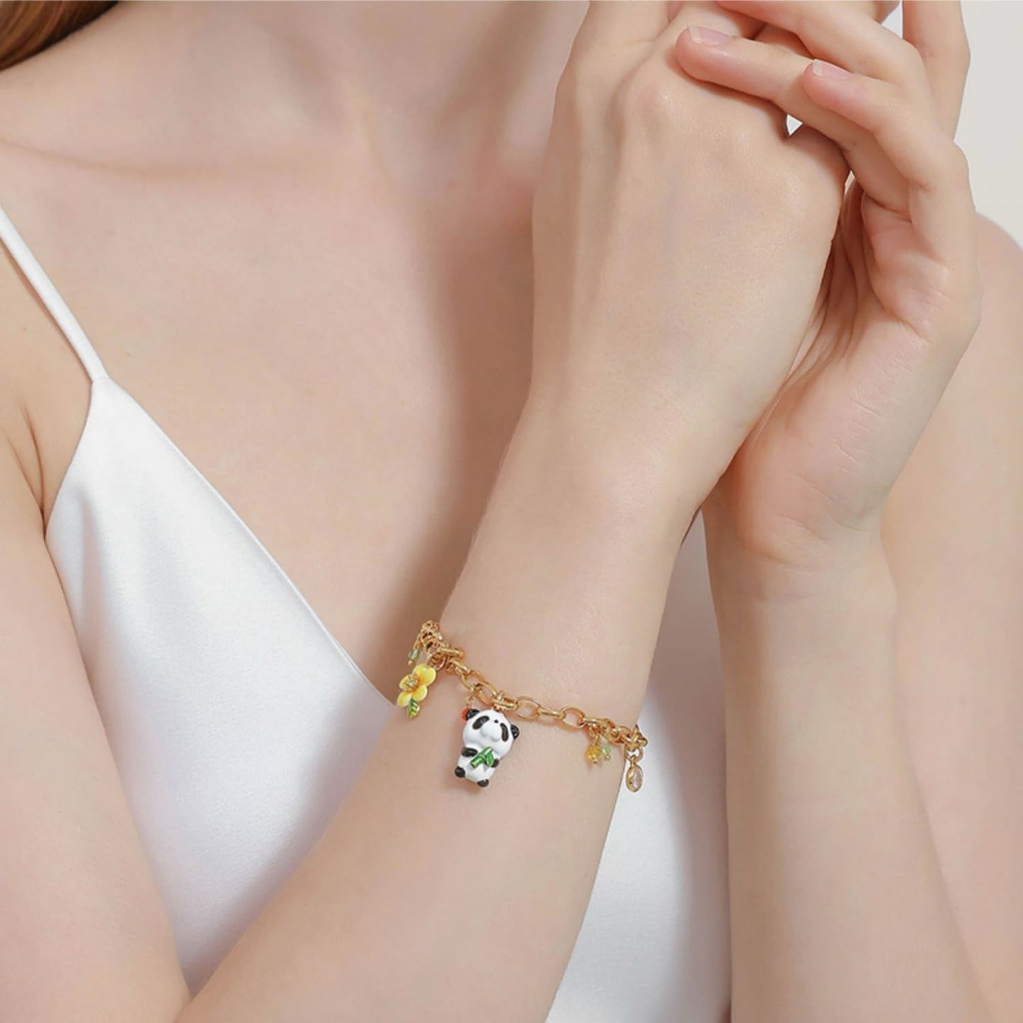 Panda Charm Pendant – A Playful Touch of Whimsy for Your Look 🐼✨