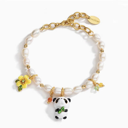 Panda Charm Pendant – A Playful Touch of Whimsy for Your Look 🐼✨