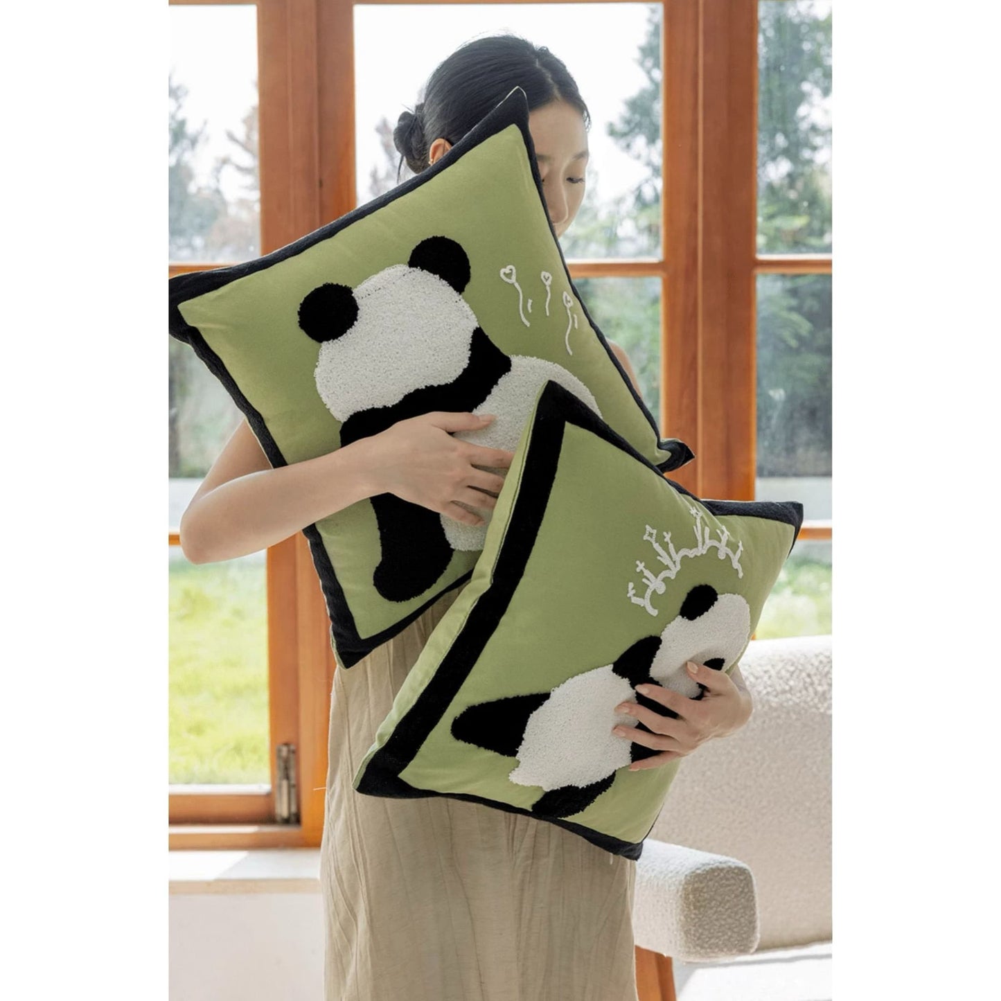 Almohada de abrazos de panda: el compañero de abrazos perfecto para comodidad y alegría 🐼💖