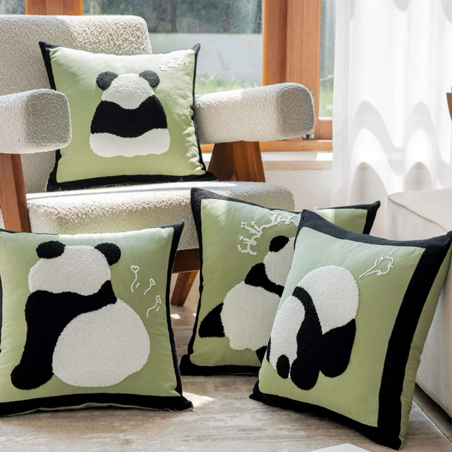 Almohada de abrazos de panda: el compañero de abrazos perfecto para comodidad y alegría 🐼💖