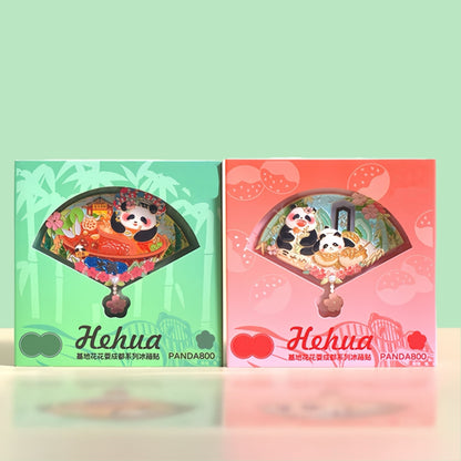 Juego de imanes de panda Hua Hua: edición de comida y lugares emblemáticos de Sichuan 🐼🍜🏯
