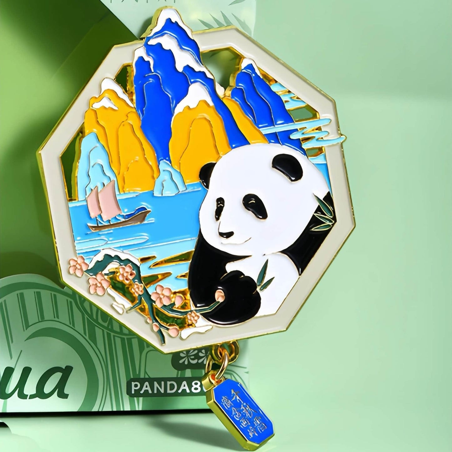 Set de imanes de poesía de Panda: ¡Despierta alegría y serenidad en cada rincón!