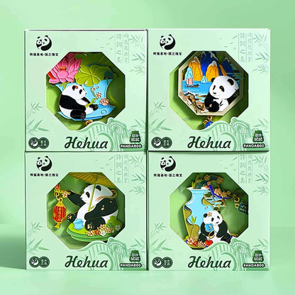 Set de imanes de poesía de Panda: ¡Despierta alegría y serenidad en cada rincón!