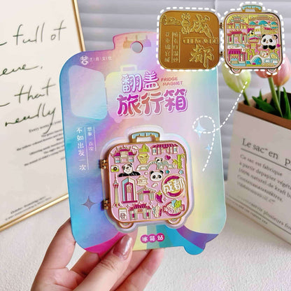 🐼 Panda Magnet Decor – Adorable & Functional Home and Office Decor with Tea Culture Theme