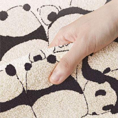 パンダのコーナーマット – あらゆる空間に可愛らしさをプラス 🐼💖