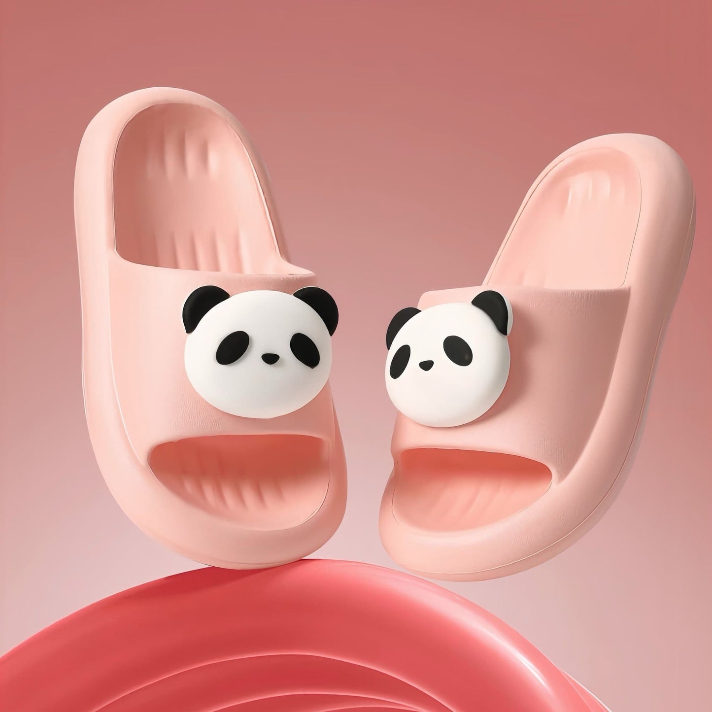 🥿 Panda Hug Slippers – Super Soft, Comfortable & Adorably Fun Footwear