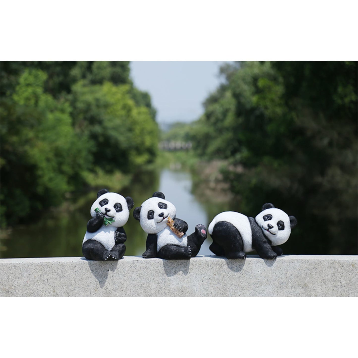 Escultura de panda personalizable: un toque artístico único para tu espacio 🐼🎨