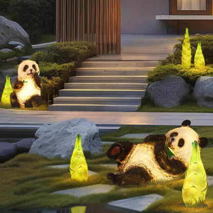 Escultura de panda personalizable: un toque único para tu espacio 🐼🎨