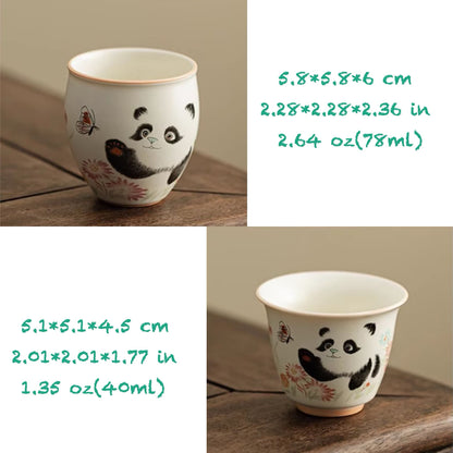 Panda Tea Set – A Perfect Companion for Your Tea Time ☕🐼