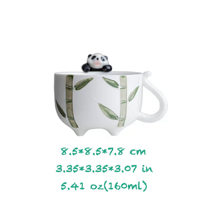 パンダティーカップ – 伝統、優雅さ、そして魅力の融合 🍵🐼
