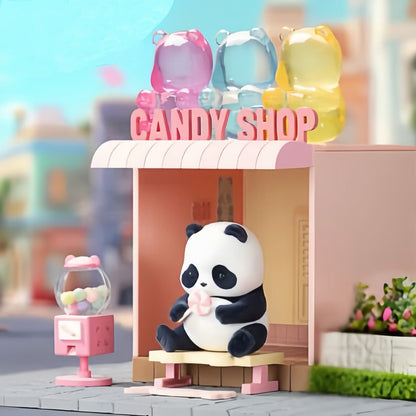 パンダタウンぬいぐるみコレクション - 隠し＆超隠しエディション付きミステリーブラインドボックス