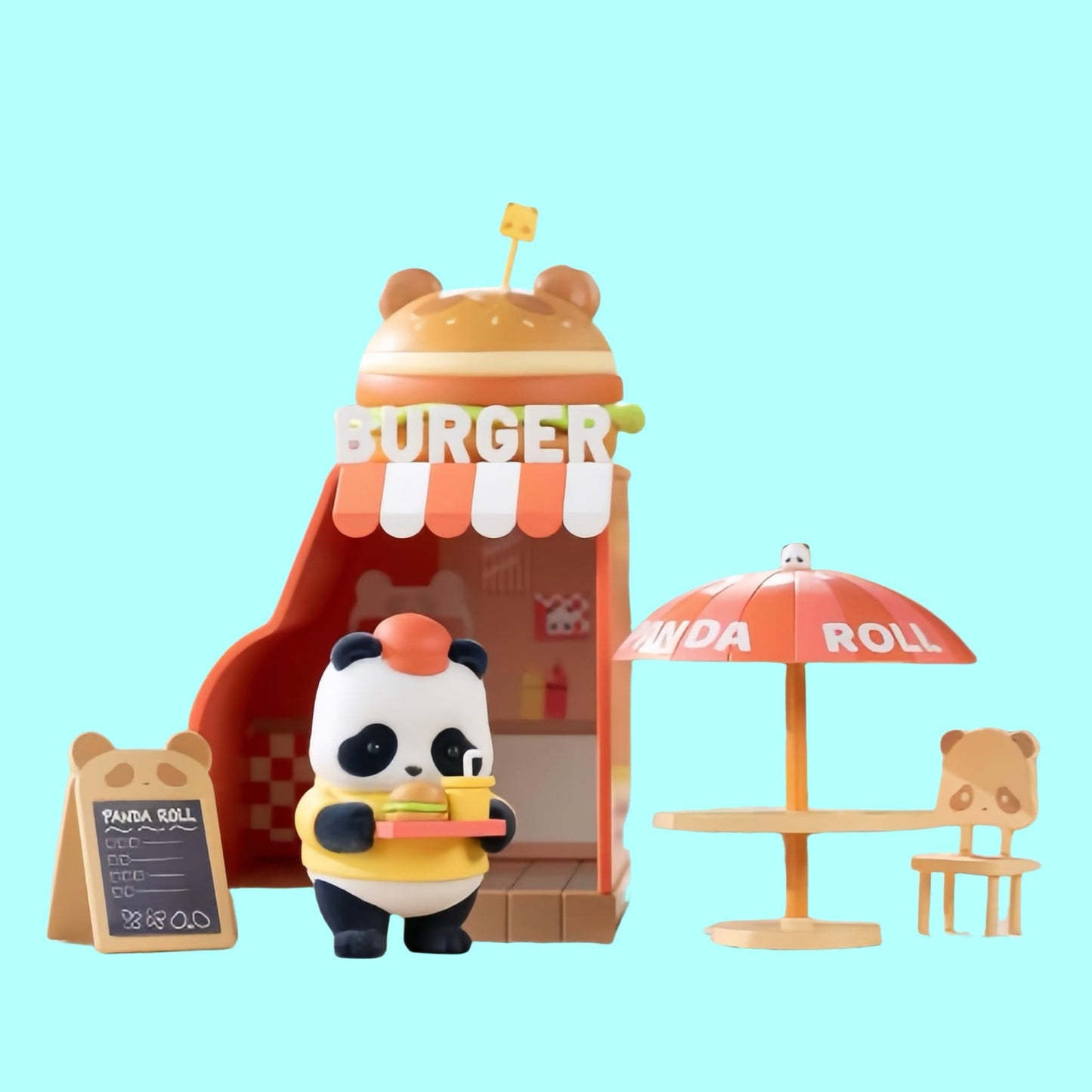 パンダタウンぬいぐるみコレクション - 隠し＆超隠しエディション付きミステリーブラインドボックス