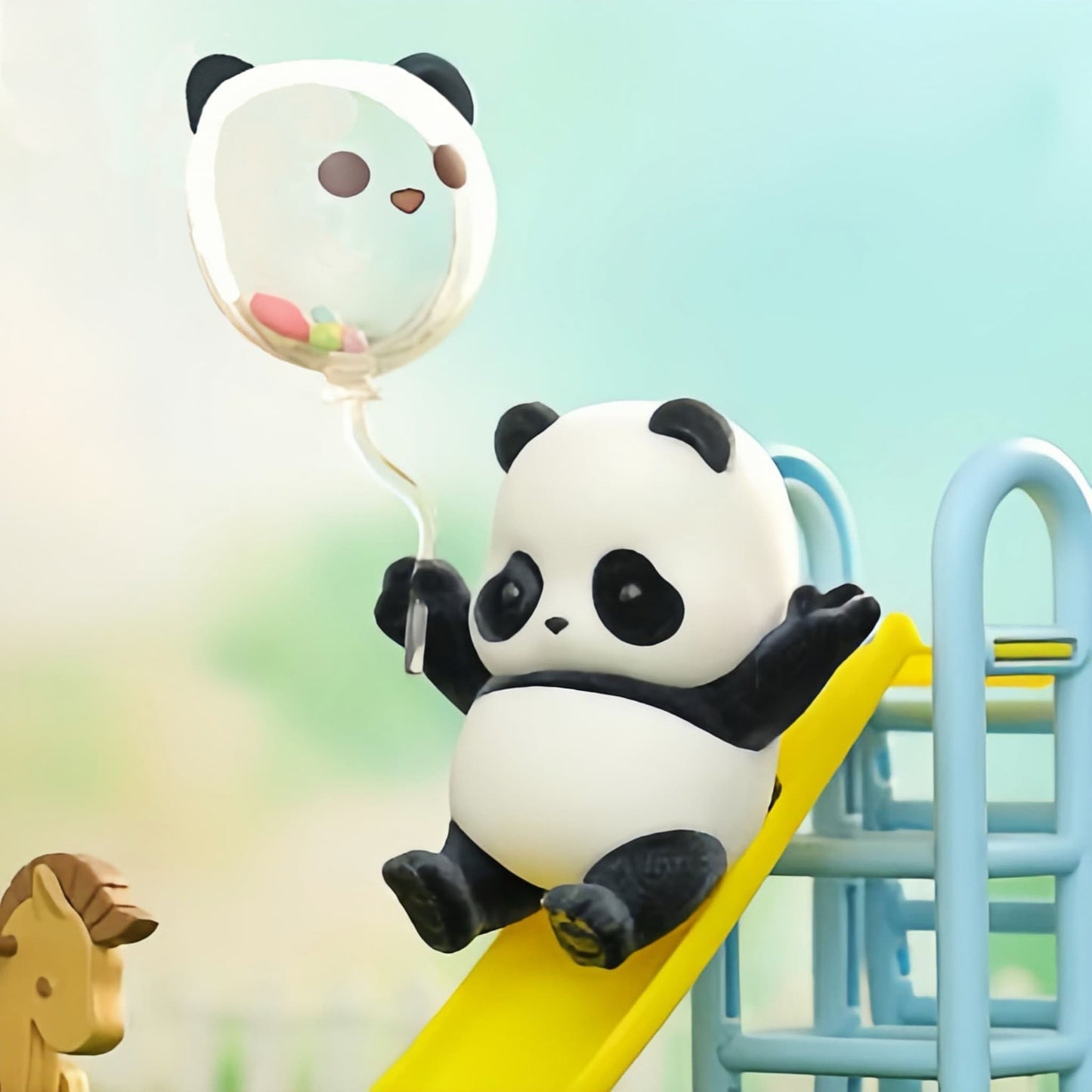 パンダ幼稚園ミス​​テリーぬいぐるみ - 隠されたデザインと超隠されたデザインを備えたサプライズパンダの赤ちゃんコレクション