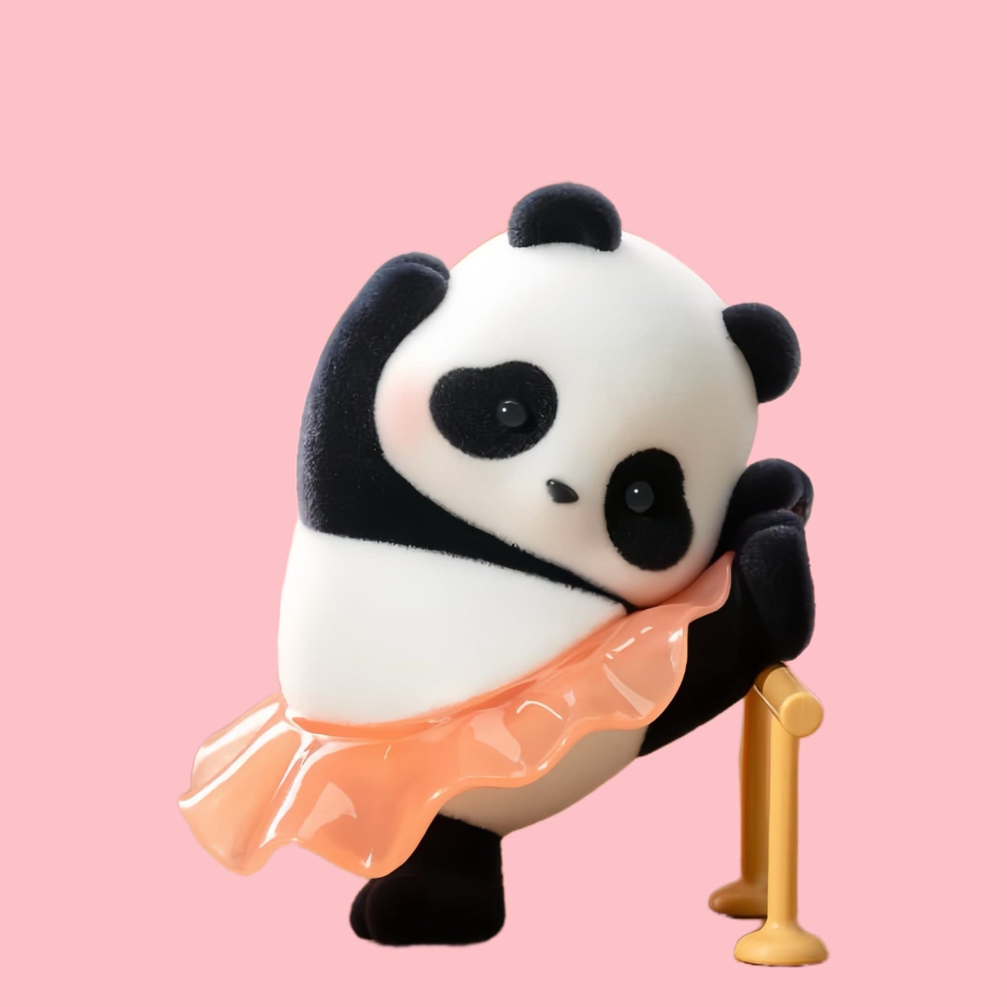 愛らしいパンダのサプライズぬいぐるみ - 謎のデザインが施された希少な限定版パンダぬいぐるみを開封